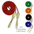 9' Wooden Handle Jump Rope